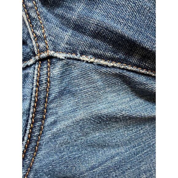 Fossil 'Vintage' Straight Leg Jeans Mid Rise Size 28 - Picture 6 of 7